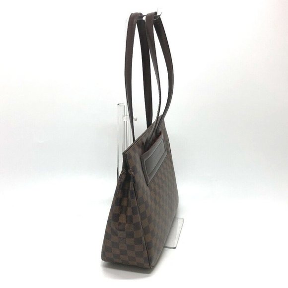 LOUIS VUITTON Damier Parioli PM Shoulder Bag Tote Bag Damier Canvas Brown - Picture 12 of 16